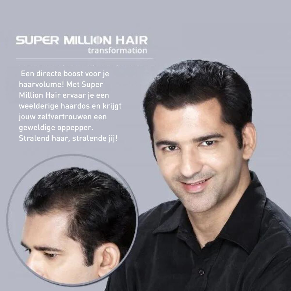 Super Million Hair Voordeelset 15 gram - lichtbruin no 3
