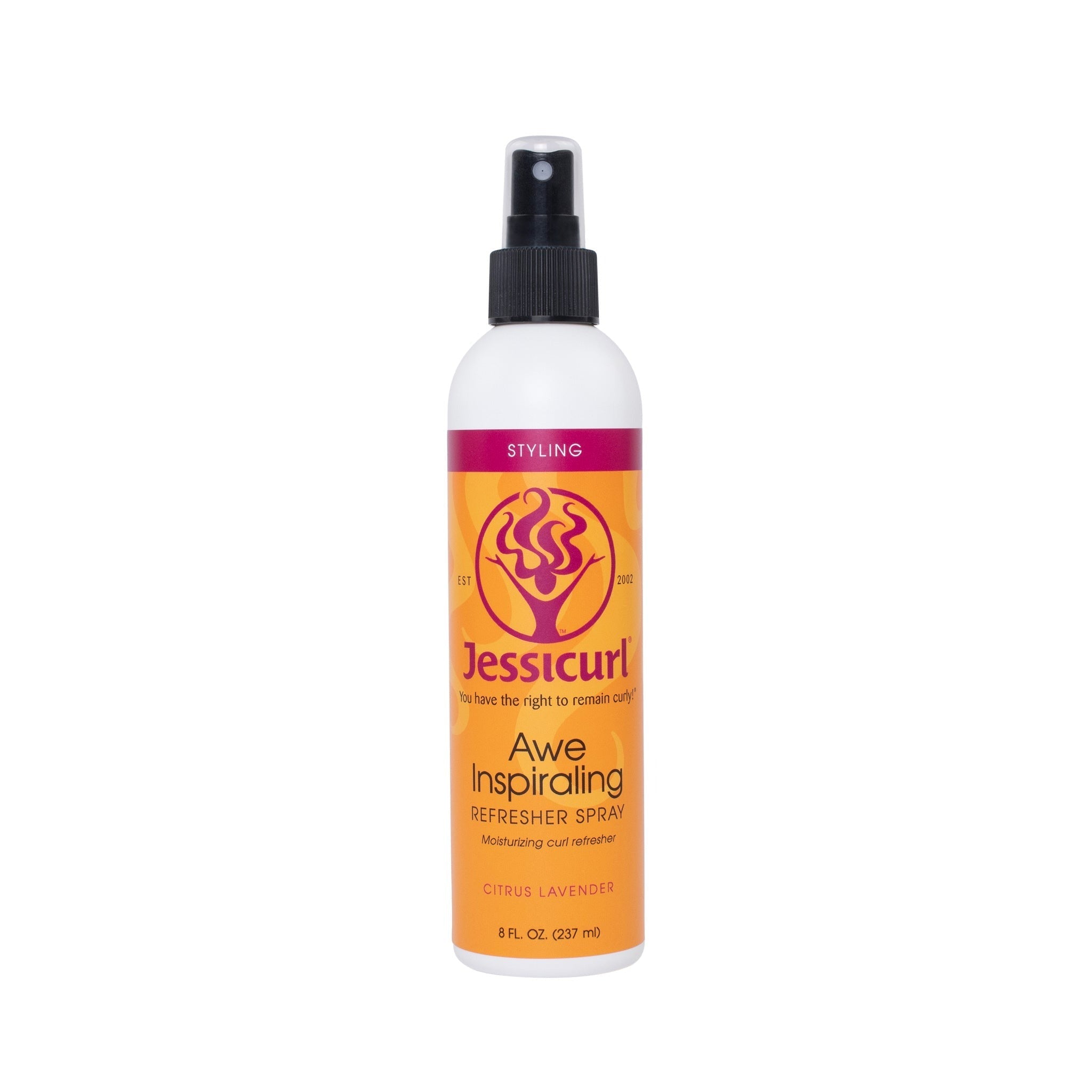 JessiCurl - Awe Inspiraling Spray - Citrus Lavender - 8 oz. / 236 ml
