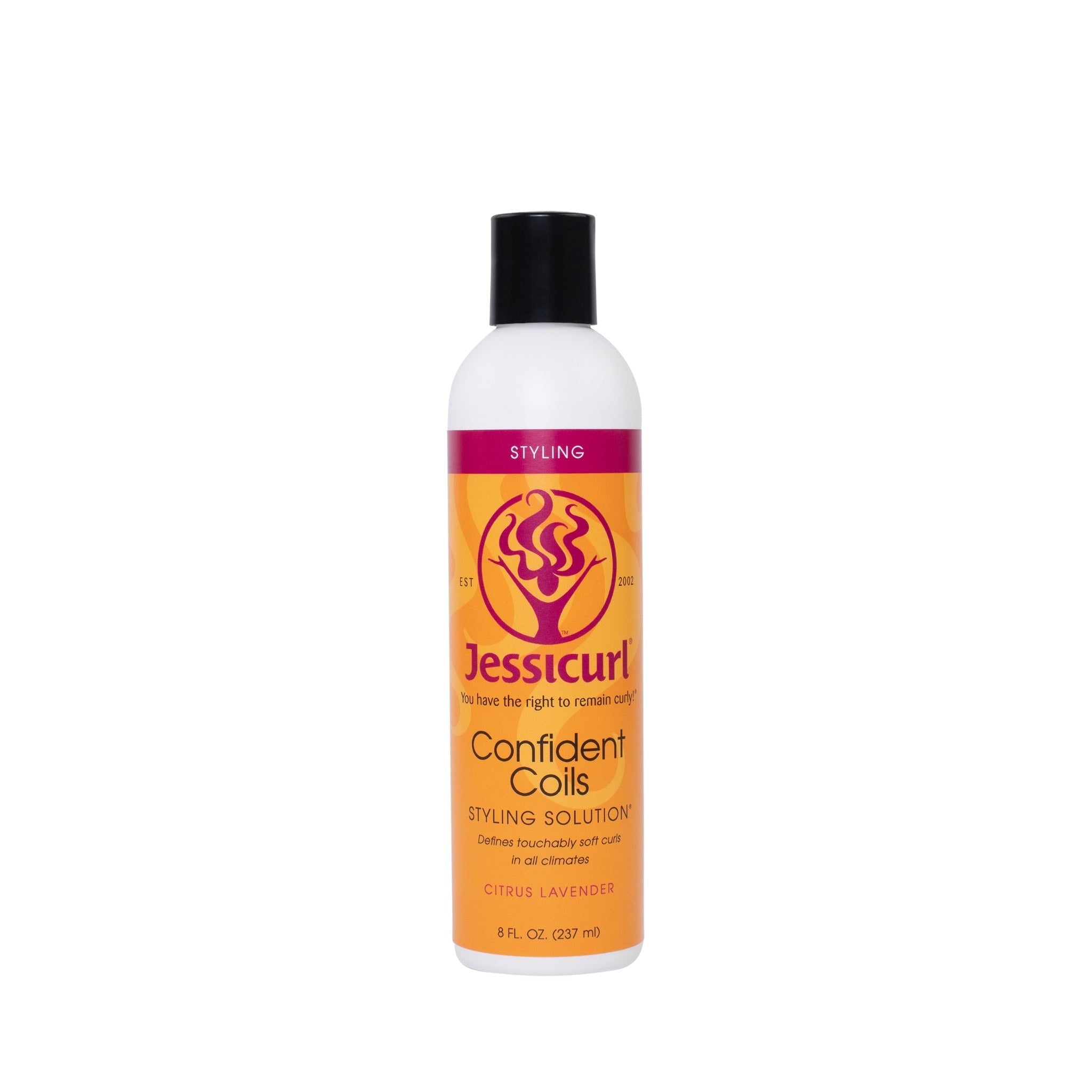JessiCurl - Confident Coils Styling Solution - Citrus Lavender - 8 oz. / 236 ml