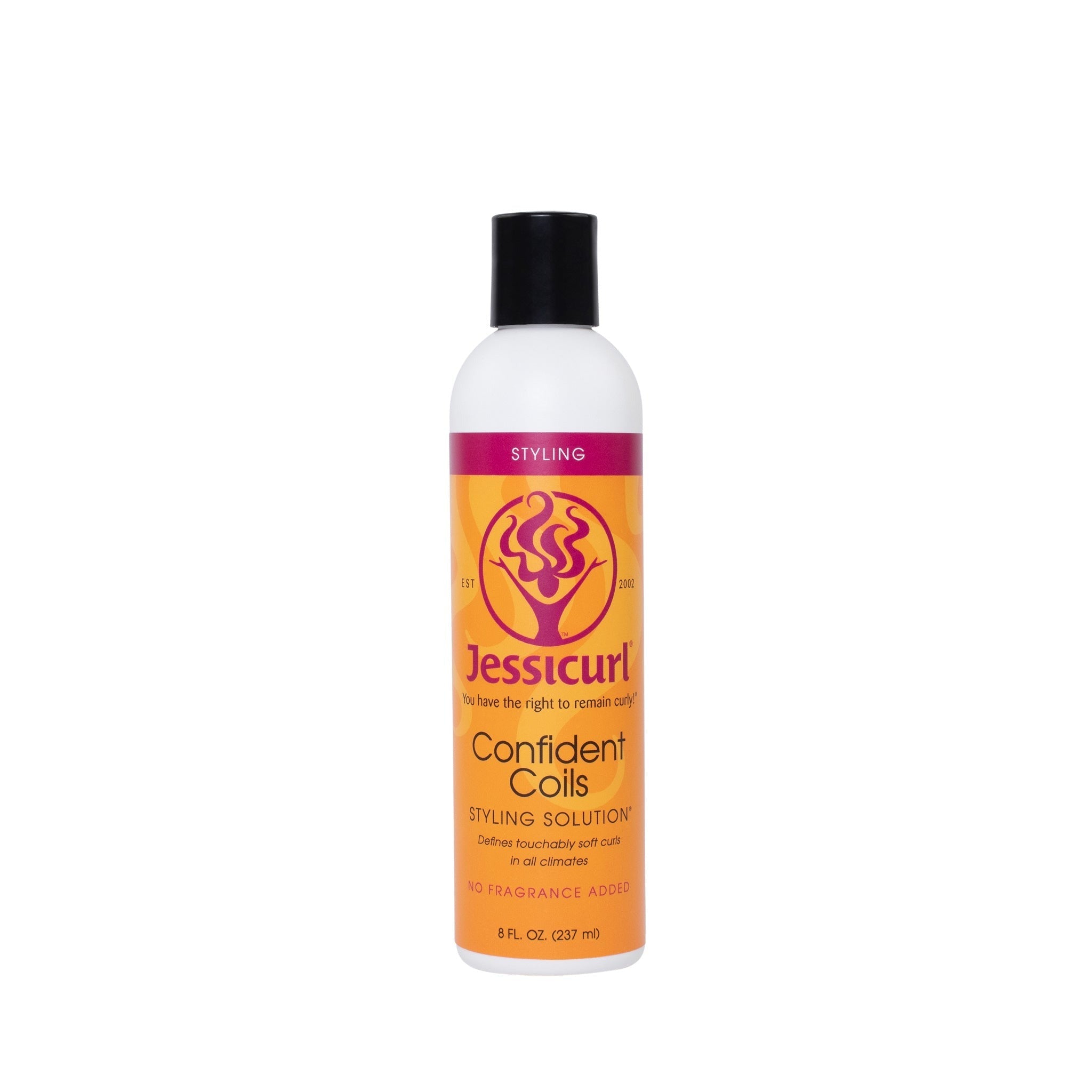 JessiCurl - Confident Coils Styling Solution - No Fragrance - 8 oz. / 236 ml