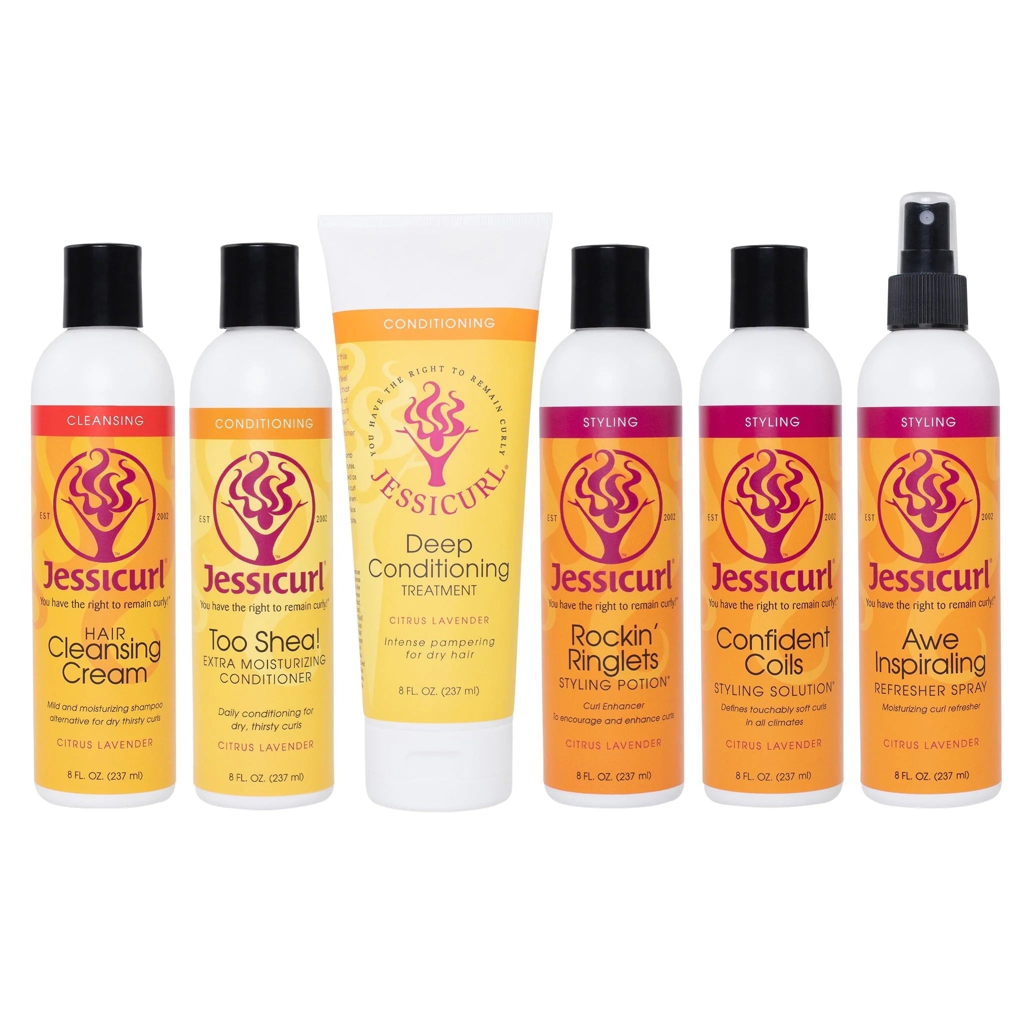Jessicurl – Rich & Radiant Collection (dickere, trockene Locken)