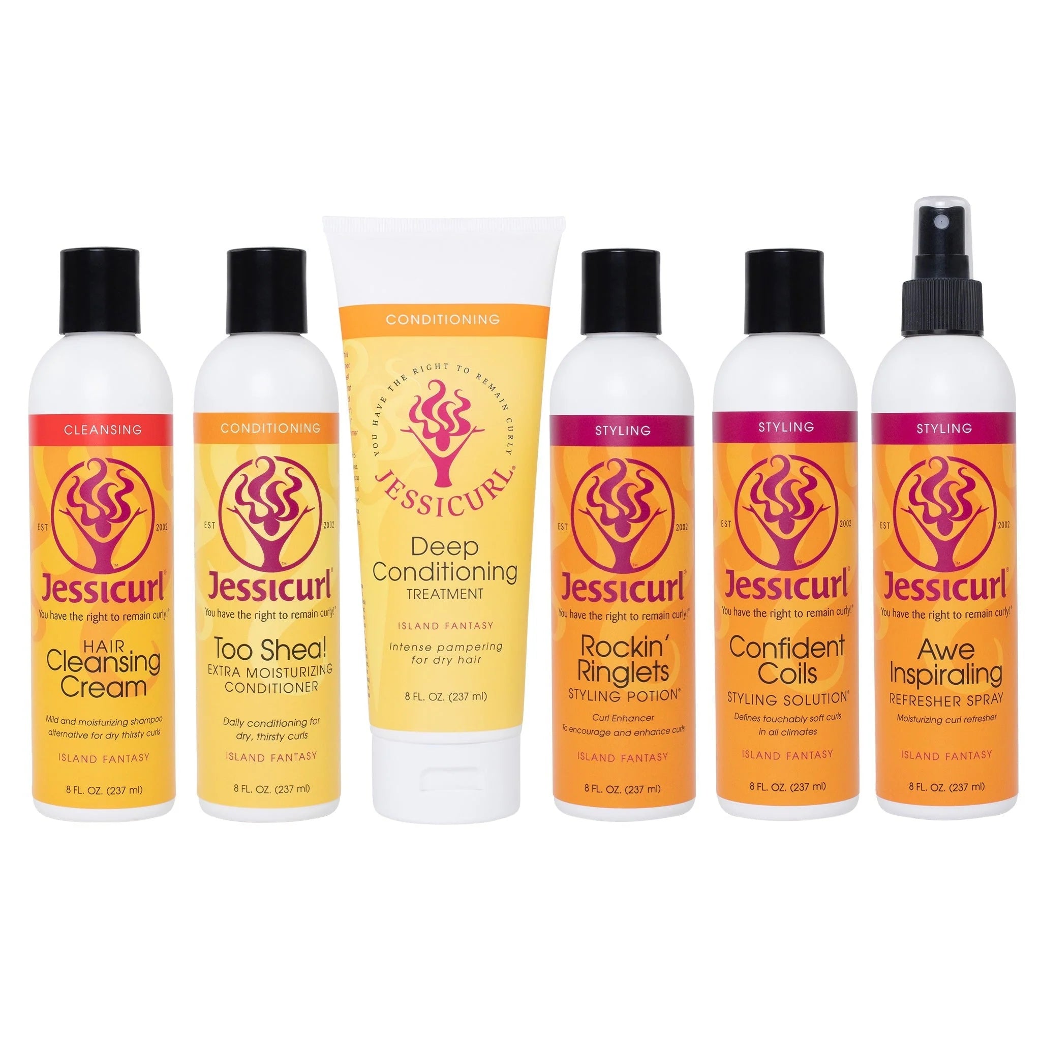 Jessicurl – Rich & Radiant Collection (dickere, trockene Locken)
