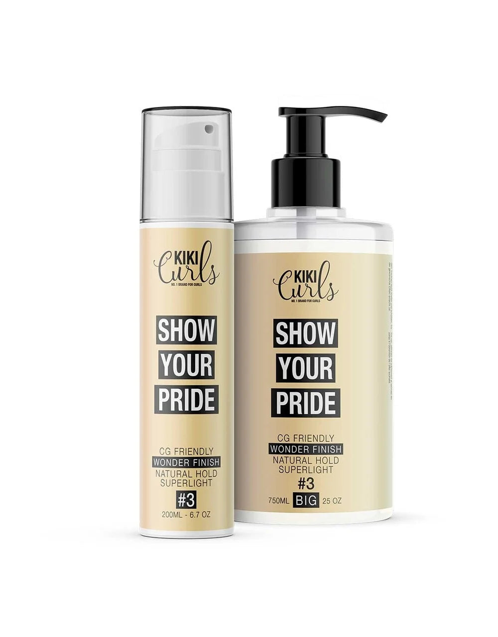 KIKI CURLS Nr.3 Wonder Finish "Show Your Pride" 200ml
