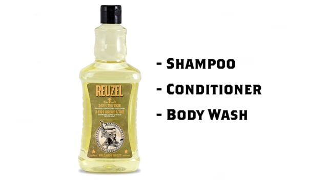 Reuzel - 3-N-1 Teebaum-Shampoo - Spülung & Duschgel