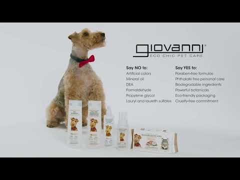 Giovanni Cosmetics - Professionelles Haustier-Shampoo - Haferflocken & Kokosnuss - 473ml