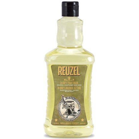 Reuzel - 3-N-1 Teebaum-Shampoo - Spülung & Duschgel