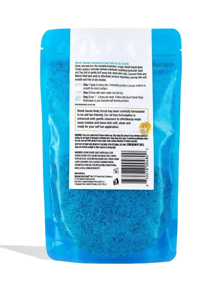 Körperpeeling Kokosnuss & Meersalz - 250gr