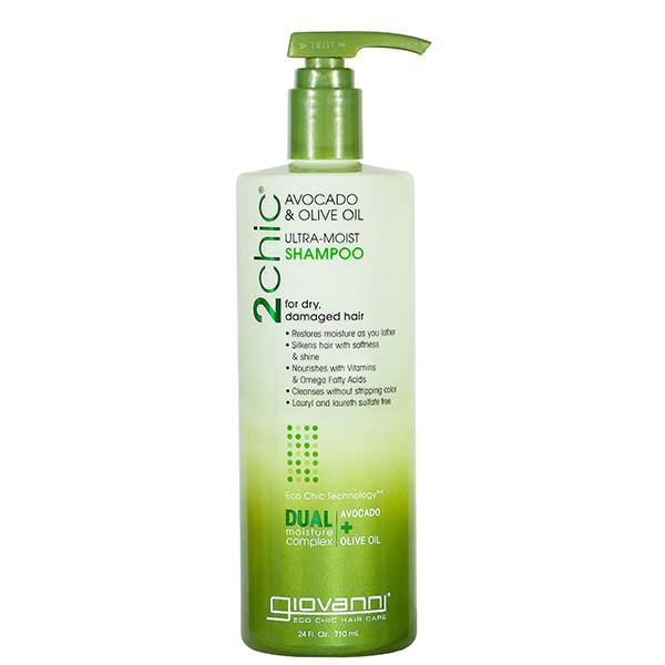GC - 2chic - Ultra-Moist Shampoo with Avocado & Olive Oil 250 ml