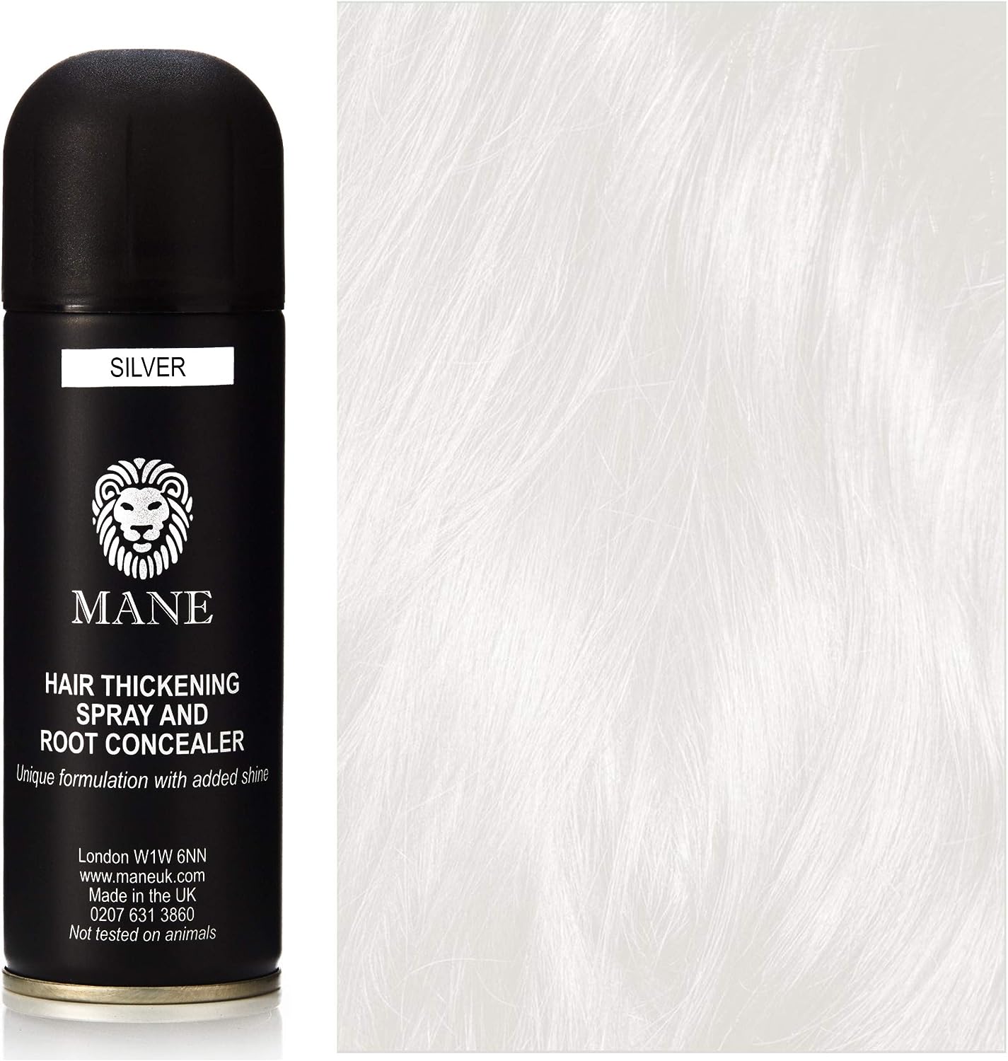 Mähnenhaar-Verdichtungsspray & Ansatz-Concealer, Reiseversion, 100 ml