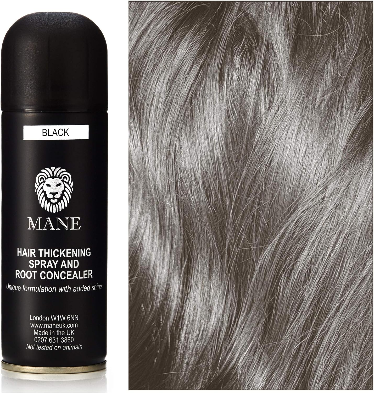 Mähnenhaar-Verdichtungsspray & Ansatz-Concealer, Reiseversion, 100 ml