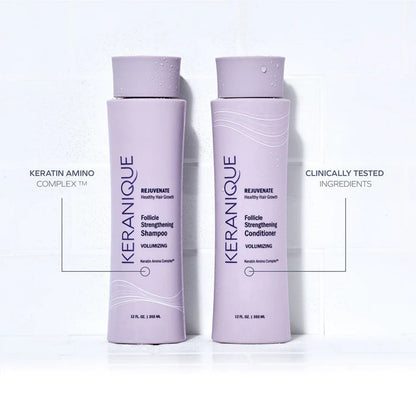 Keranique Volumizing Follicle Strengthening Shampoo & Conditioner SET