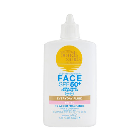 Bondi Sands Everyday Face Fluid Tinted SPF 50+ Fragrance Free - 50 ml