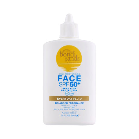 Bondi Sands Everyday Face Fluid SPF 50+ Fragrance Free - 50 ml