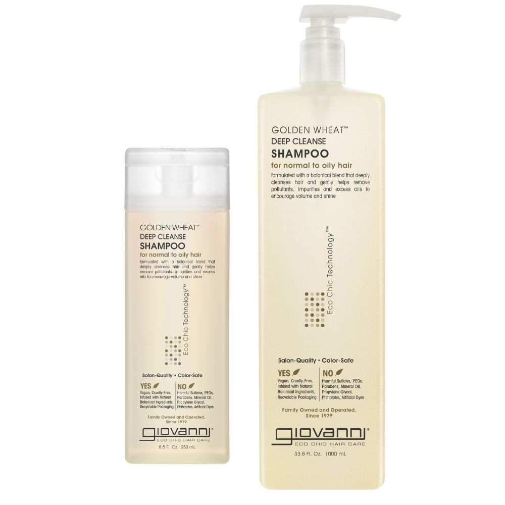 Giovanni Cosmetics -- Golden Wheat Deep Cleanse Shampoo
