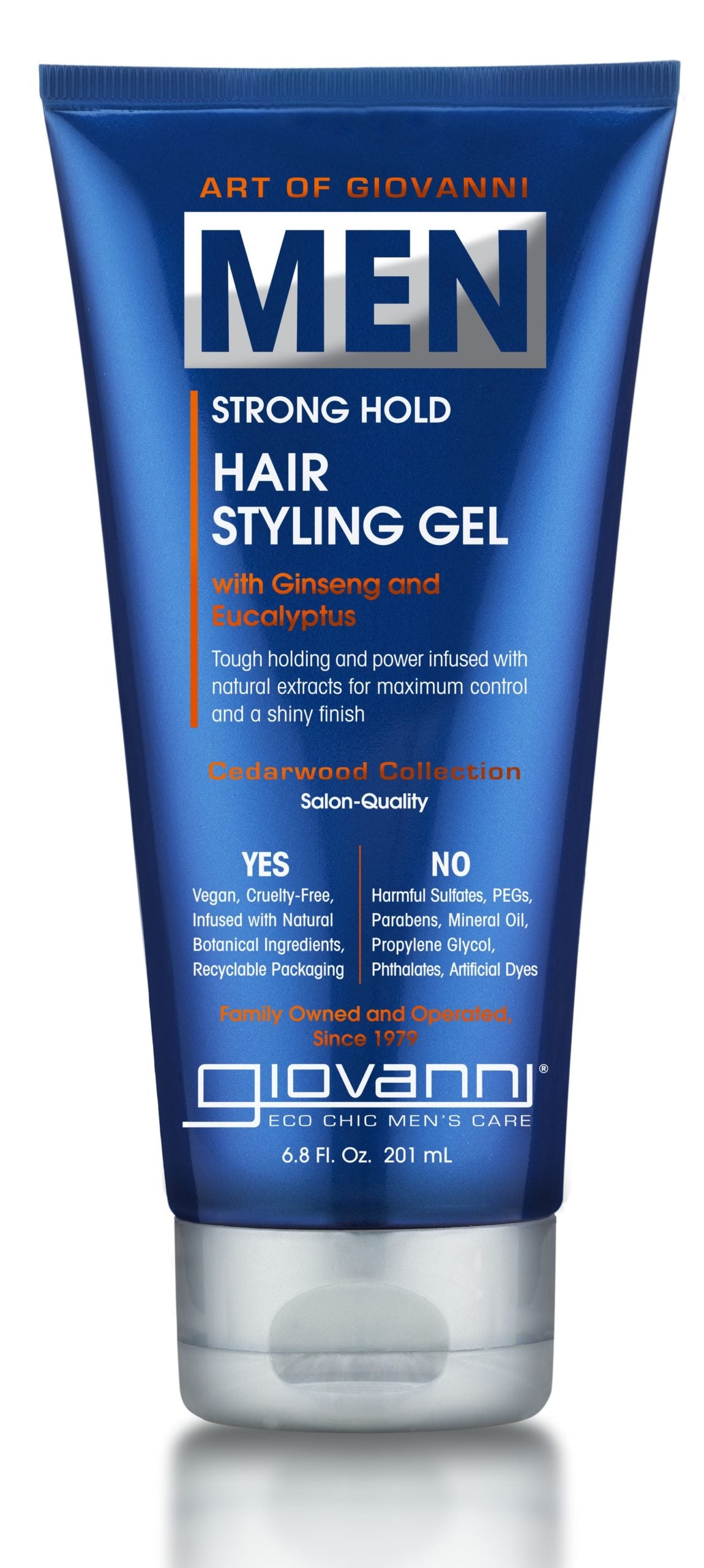 Giovanni Cosmetics - Haarstyling-Gel für starken Halt für Männer, 201 ml