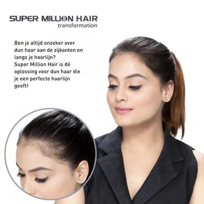 Super Million Hair 30 gram - lichtbruin no 3