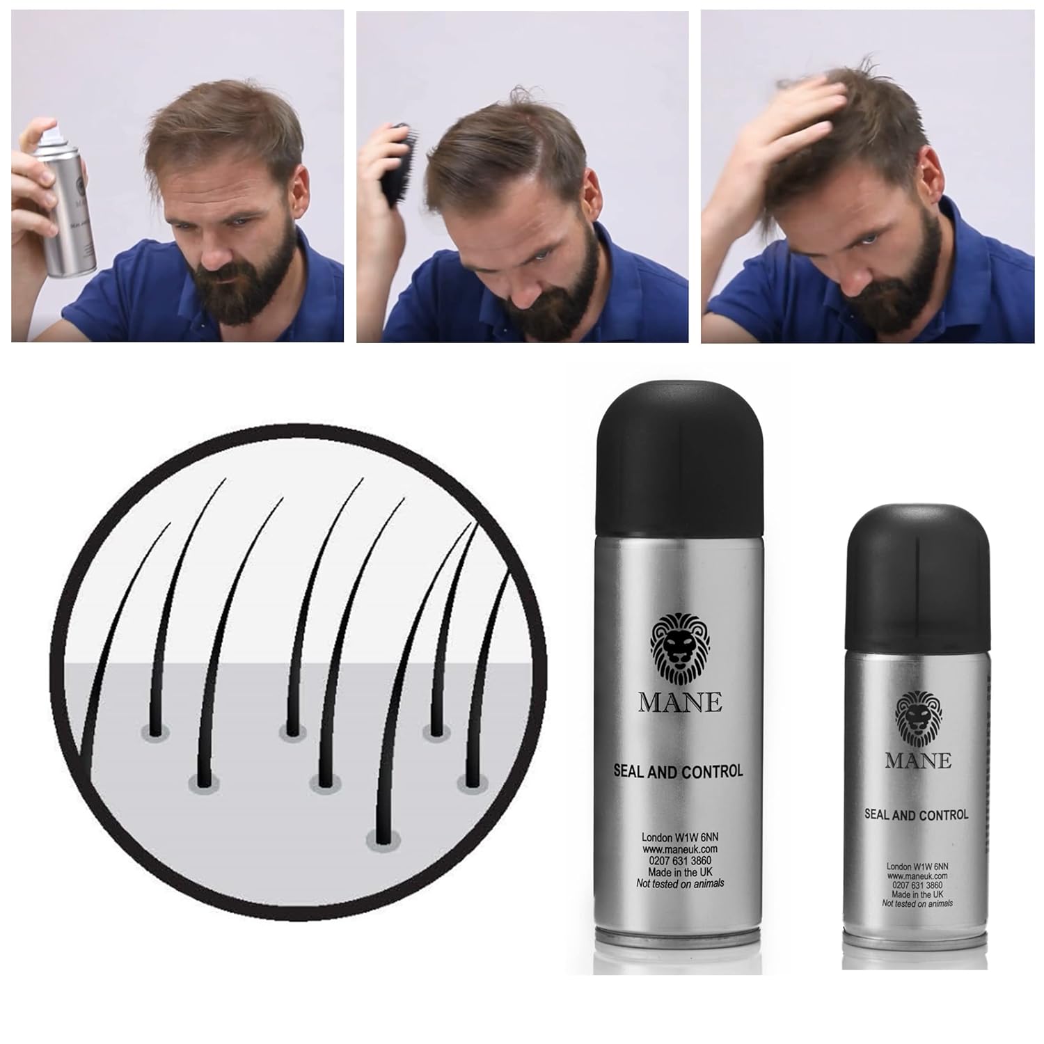 Mane Seal und Control Haarspray