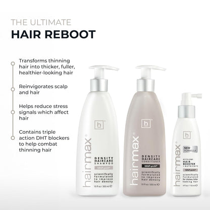 HairMax Density Booster Set (Shampoo + Spülung + Booster)