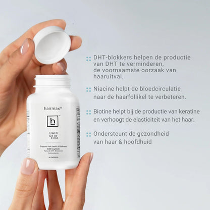 HairMax Nahrungsergänzungsmittel für Haare, Haut und Nägel