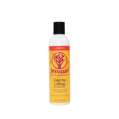 JessiCurl - Gentle Lather Shampoo - No Fragrance - 8 oz. / 236 ml