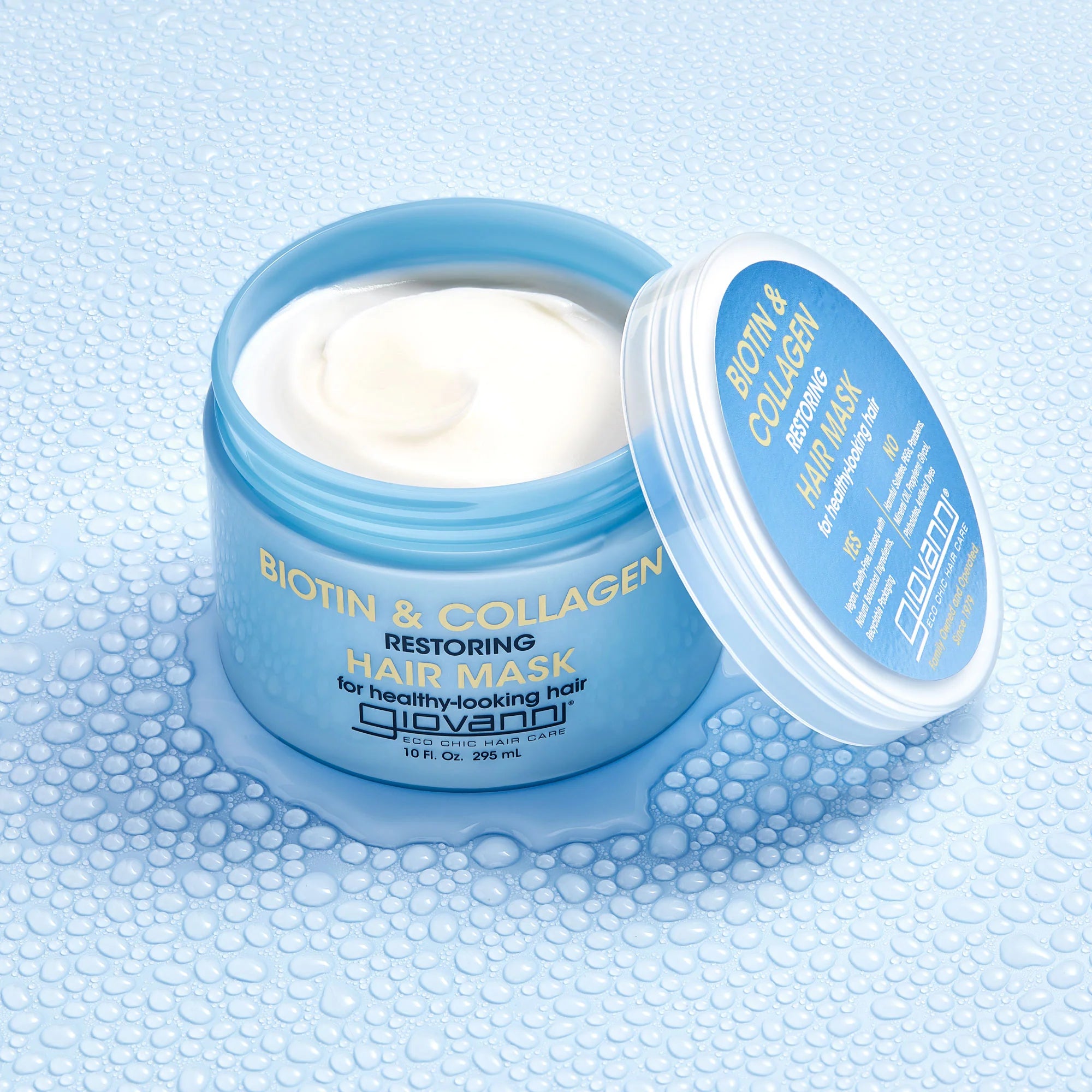 Giovanni Cosmetics – Wiederherstellende Haarmaske mit Biotin und Kollagen