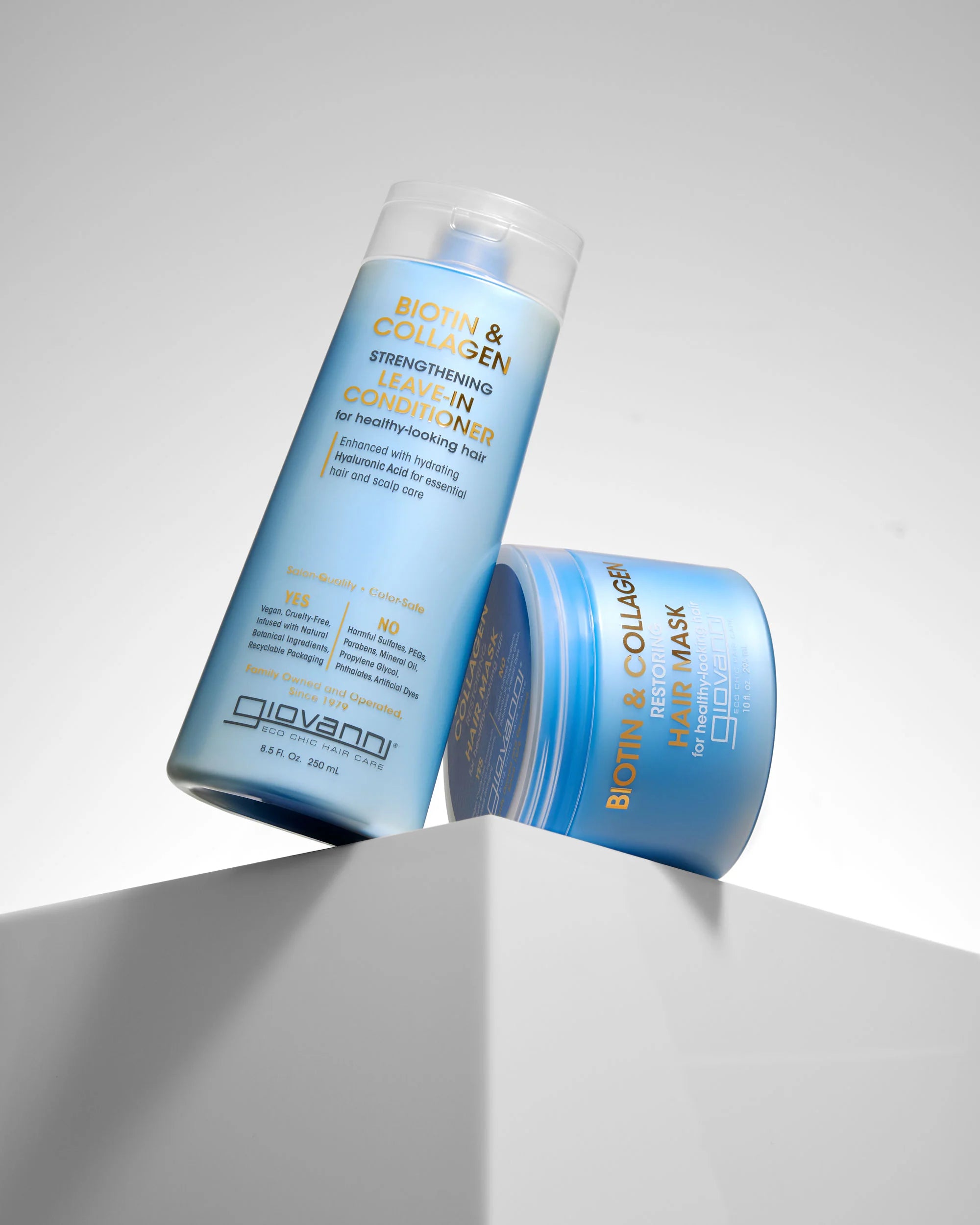 Giovanni Cosmetics – Wiederherstellende Haarmaske mit Biotin und Kollagen