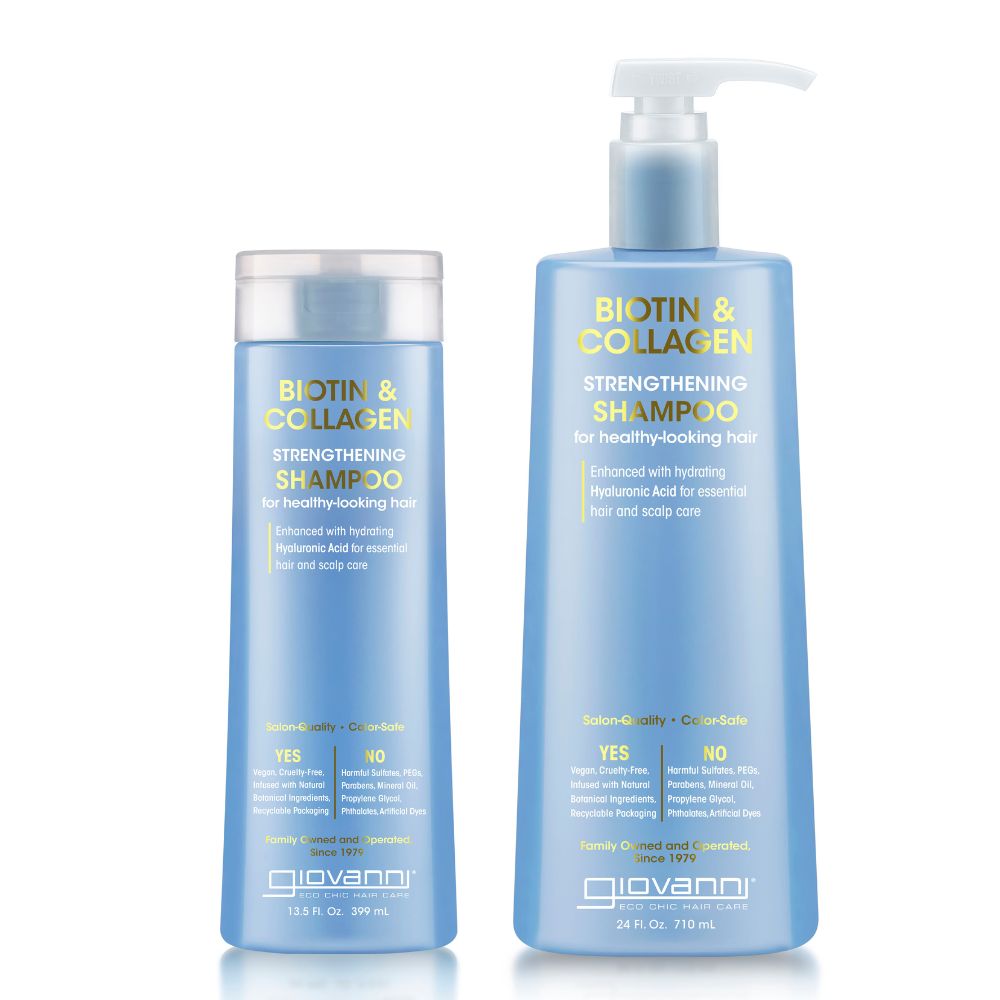 Giovanni Cosmetics – Biotin- und Kollagen-stärkendes Shampoo