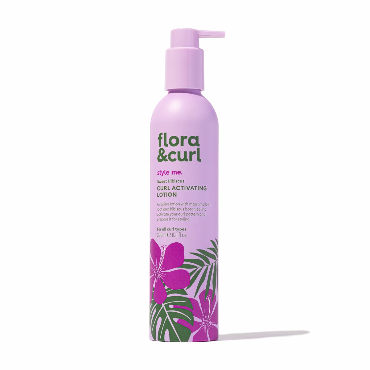 Flora & Curl Sweet Hibiscus Curl Activating Lotion 300 ml, krulcrème