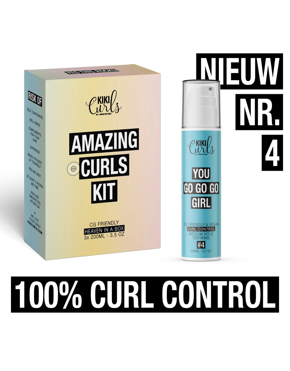 KIKI Curls Nr. 4 Lockenkontrolle „You Go Go Go Girl“