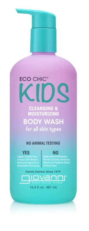 GC - Eco Chic KIDS Cleansing & Moiturizing Body Wash - 487ml