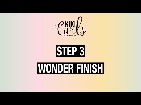 KIKI Curls Nr. 3 Wonder Finish „Zeigen Sie Ihren Stolz“