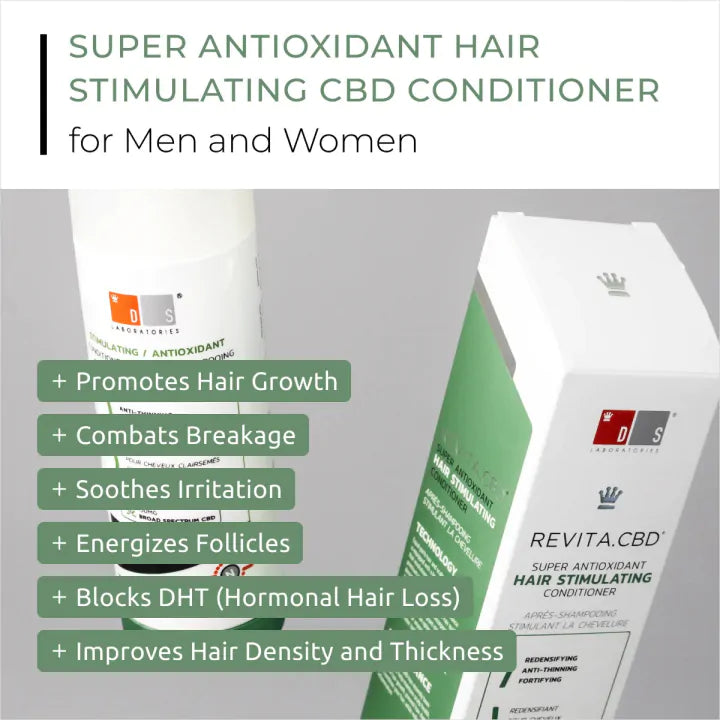 DS Laboratories Revita.CBD Anti-Haarausfall-Paket (Shampoo, Spülung und Lotion)