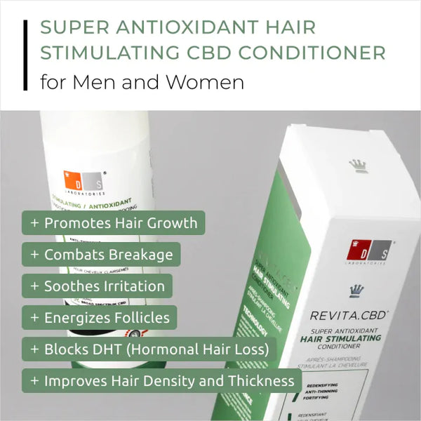 DS Laboratories Revita.CBD Anti Haaruitval Pack (Shampoo, Conditioner & Lotion)