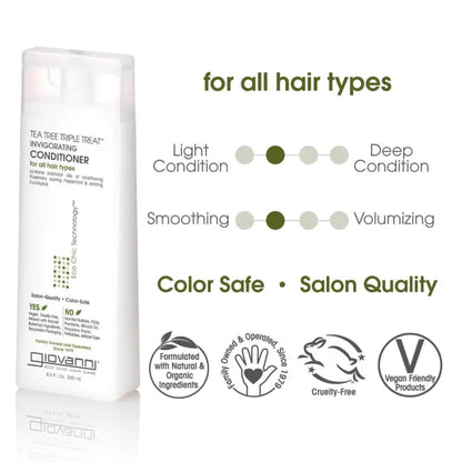 Giovanni Cosmetics – Tea Tree Triple Treat Belebender Conditioner