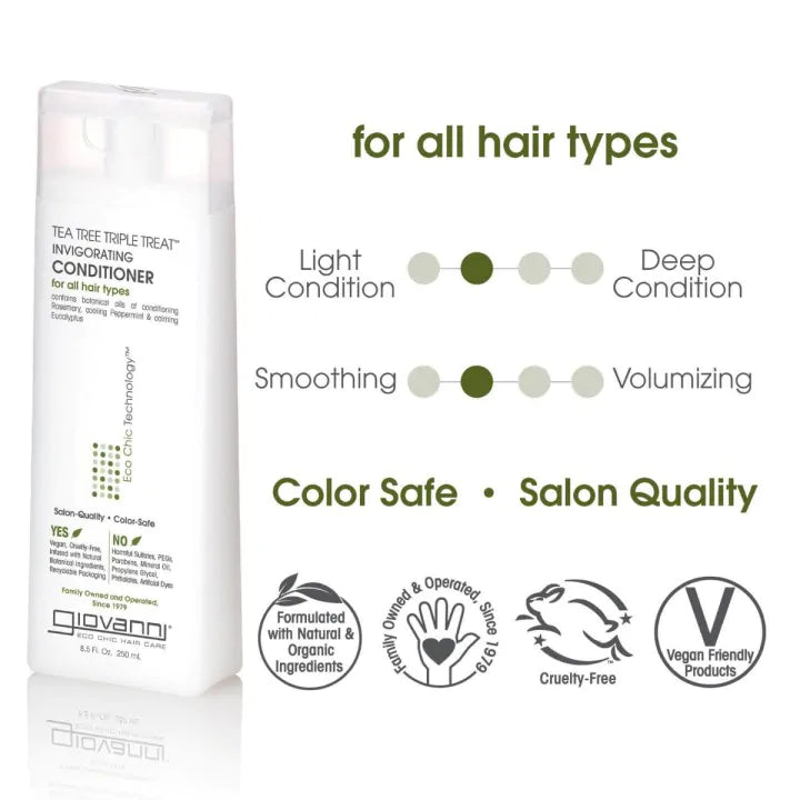 Giovanni Cosmetics – Tea Tree Triple Treat Belebender Conditioner