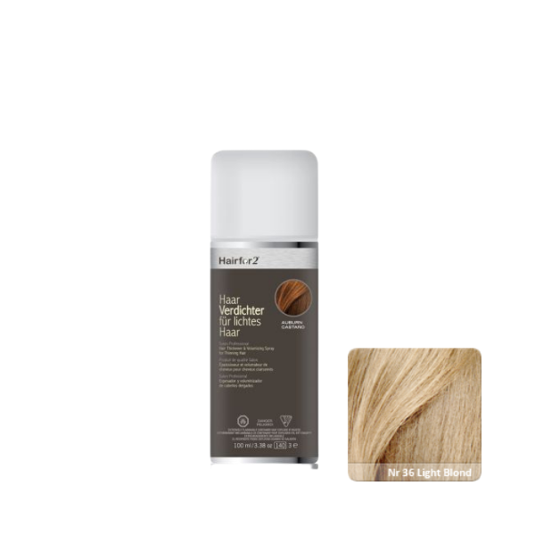 Hairfor2 Haarverdichtungs- und Volumenspray 100 ml (Reisegröße)