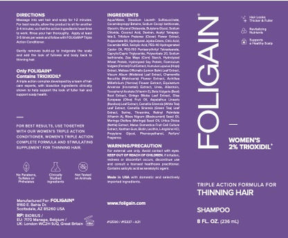 Foligain Stimulierendes Shampoo für Frauen