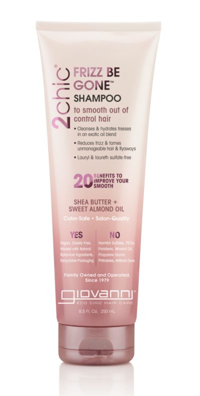 Giovanni Cosmetics – 2chic® – Frizz Be Gone Shampoo mit Sheabutter und süßem Mandelöl