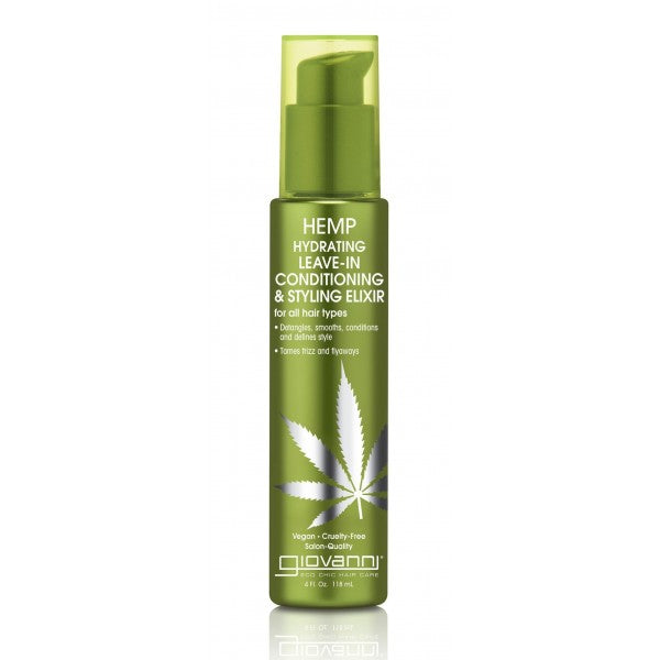 Giovanni - Hemp Hydrating Leave-In Conditioning &amp; Styling Elixir 118 ml