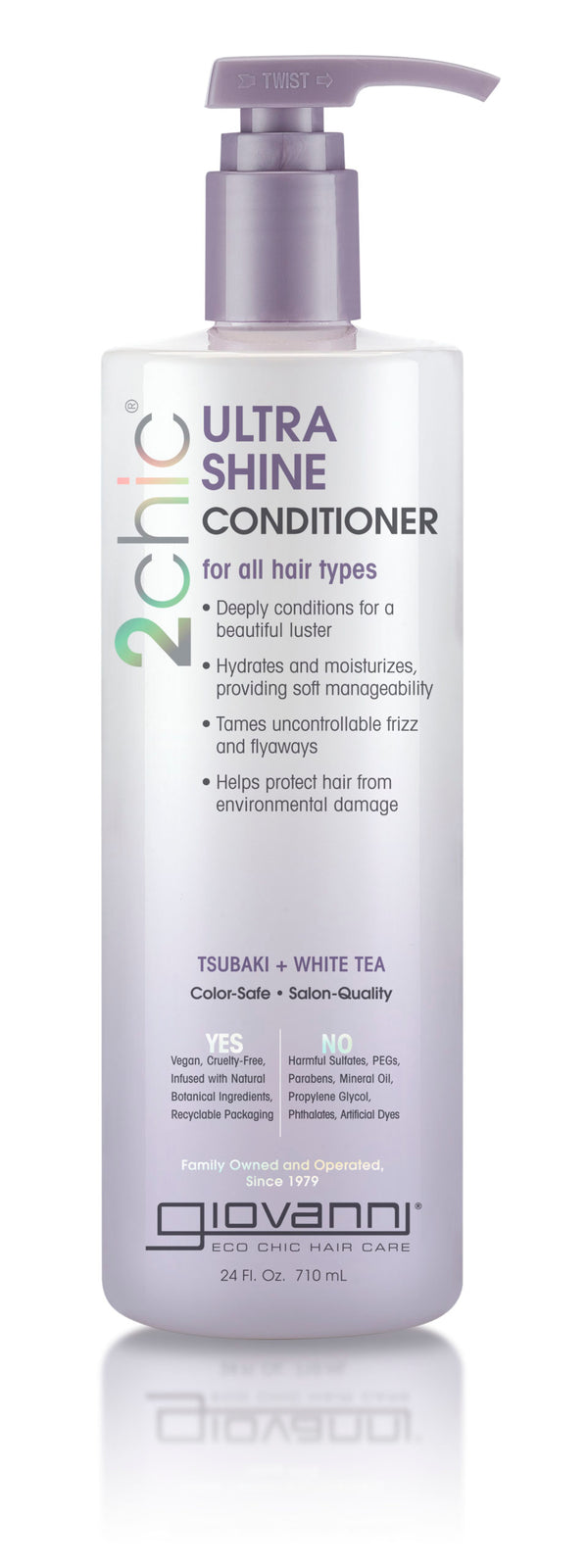 Giovanni Cosmetics 2chic – Ultra-Glanz-Conditioner mit Tsubaki und weißem Tee