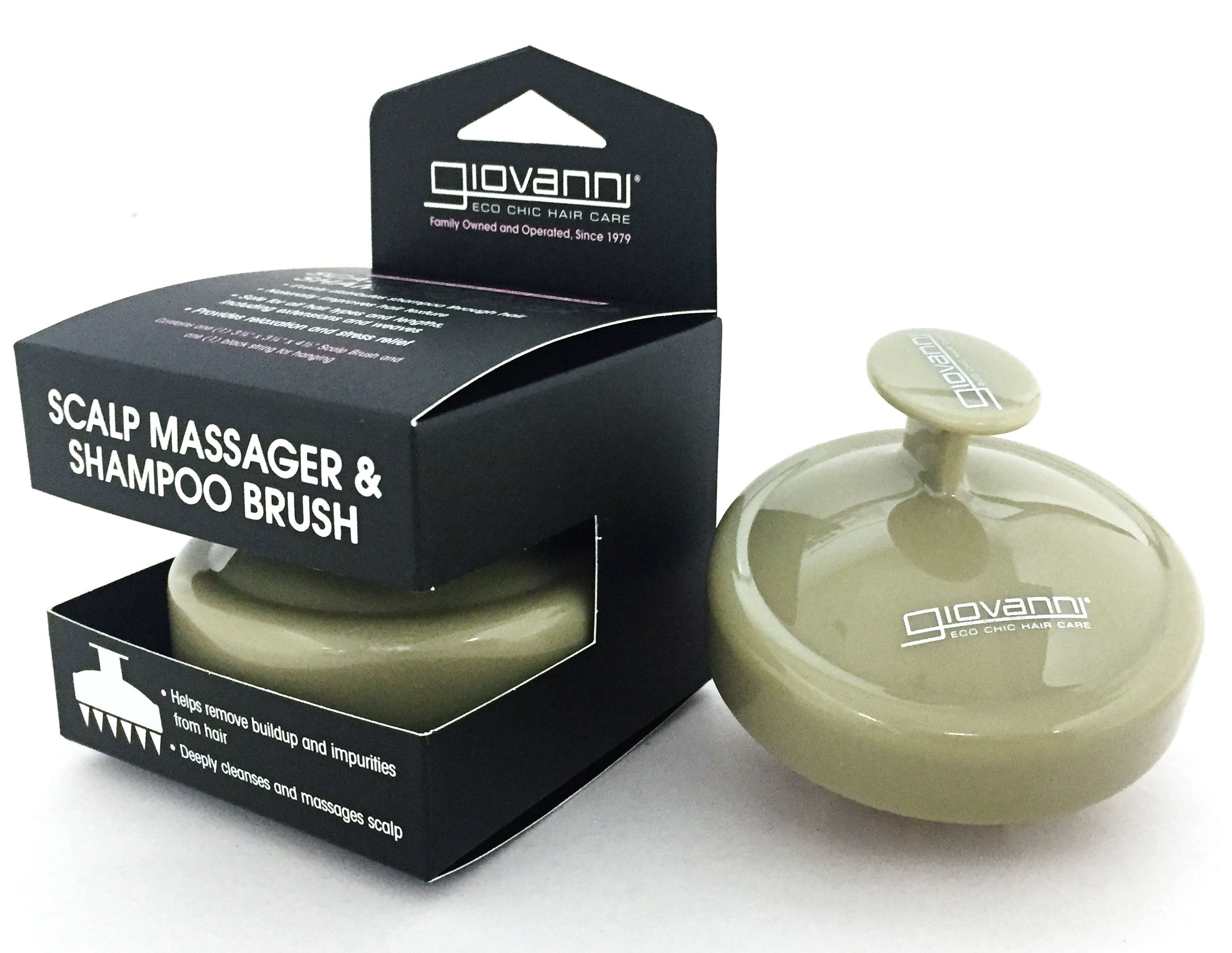 Giovanni Cosmetics - Kopfhautmassagegerät und Shampoobürste