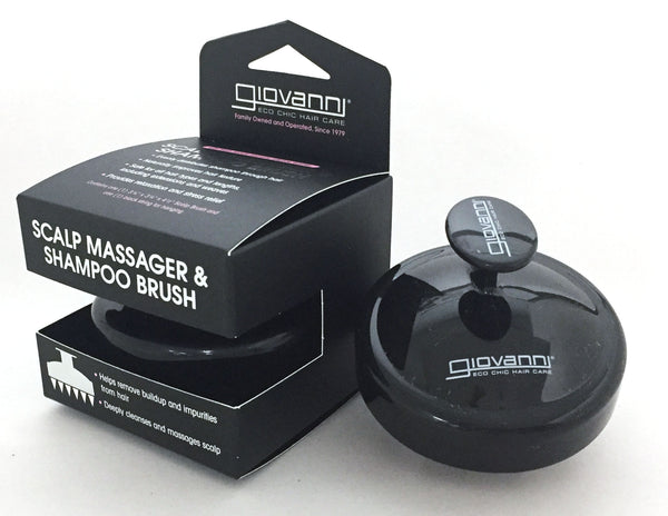 Giovanni Cosmetics – Kopfhautmassagegerät und Shampoo-Bürste