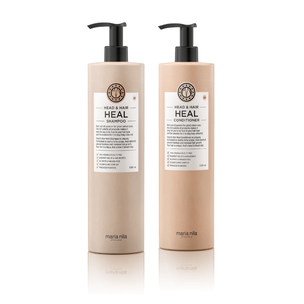 Maria Nila Head & Hair Heal XL Care Set (Shampoo + Conditioner)