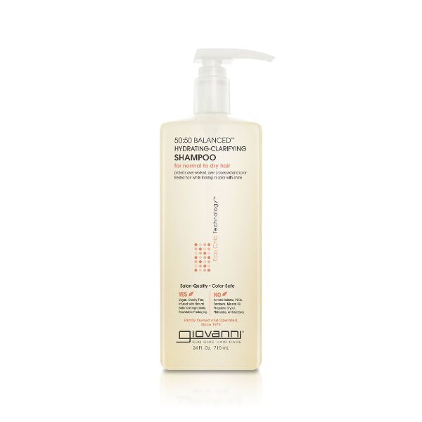 Giovanni Cosmetics - 50/50 Ausgewogenes feuchtigkeitsspendendes und klärendes Shampoo