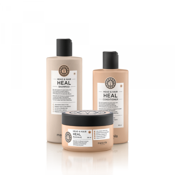 Maria Nila Head & Hair Heal Care Set met Masque (Shampoo + Conditioner + Masker)