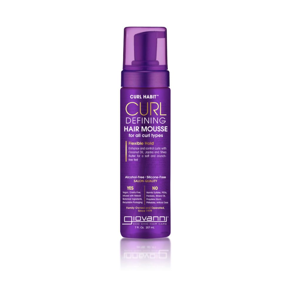 Giovanni Cosmetics – Curl Habit Lockendefinierender Haarschaum – 207 ml