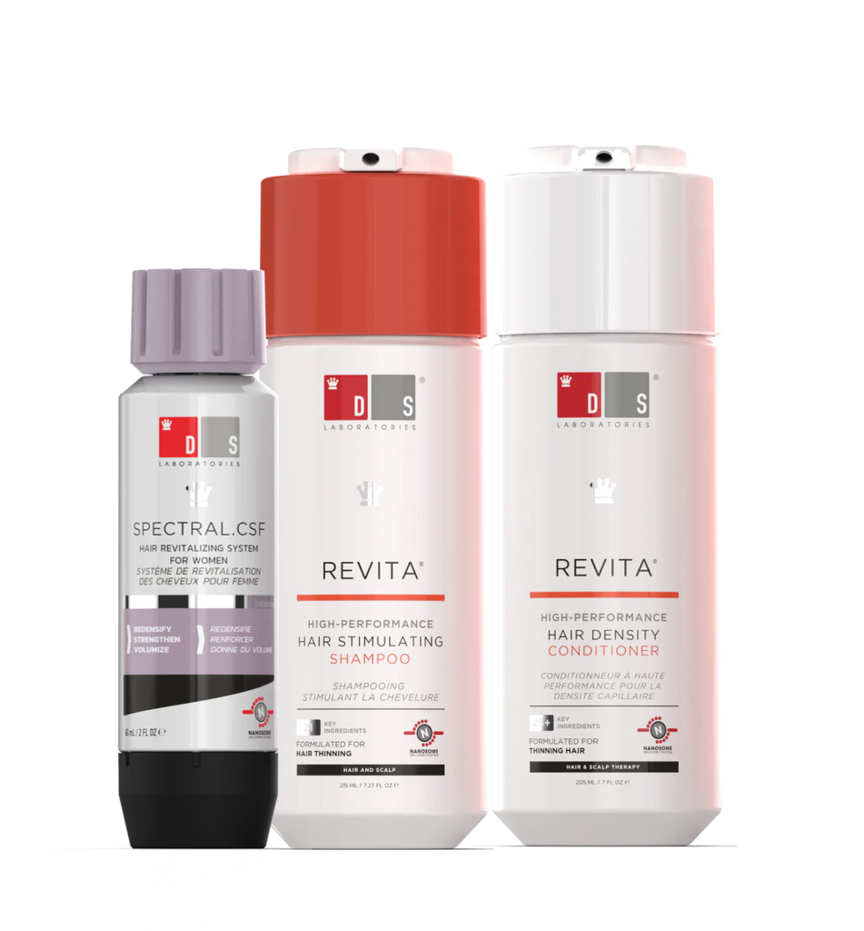 Haarausfall-Set für Frauen (Revita Shampoo/Conditioner + Spectral.CSF)
