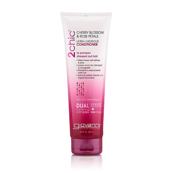 Giovanni Cosmetics – 2chic® – Ultra-luxuriöses Shampoo mit Kirschblüten- und Rosenblättern