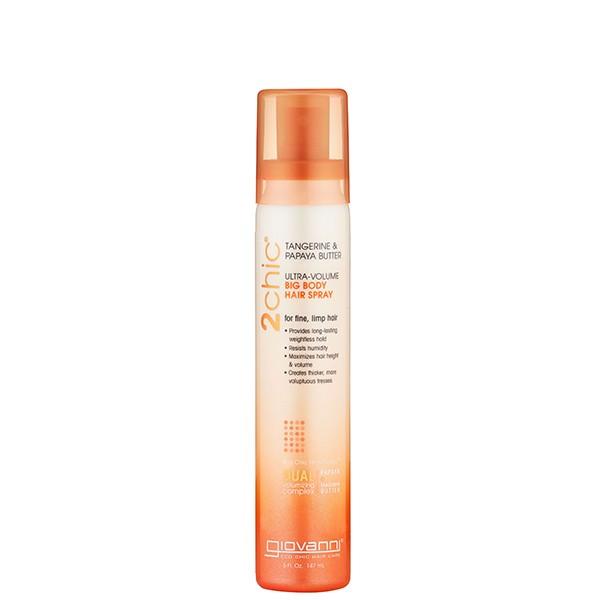 Giovanni Cosmetics - 2chic® - Ultra-Volume Big Body Hair Spray with Tangerine & Papaya Butter 147 ml