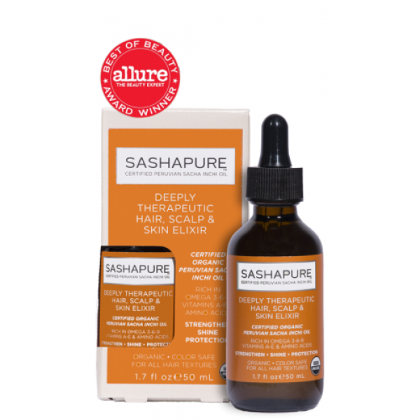 Sashapure Deeply Therapeutic Hair. Kopfhaut- und Hautelixier 50 ml